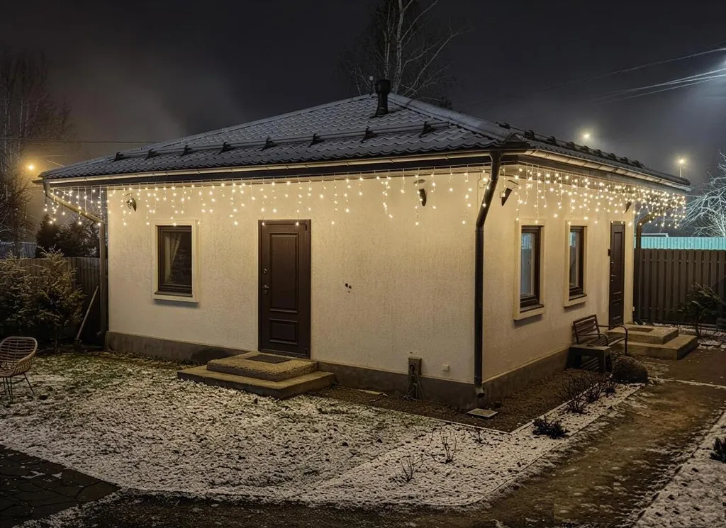 Коттедж Уютный дом с финской сауной для семейного отдыха — Новоселье