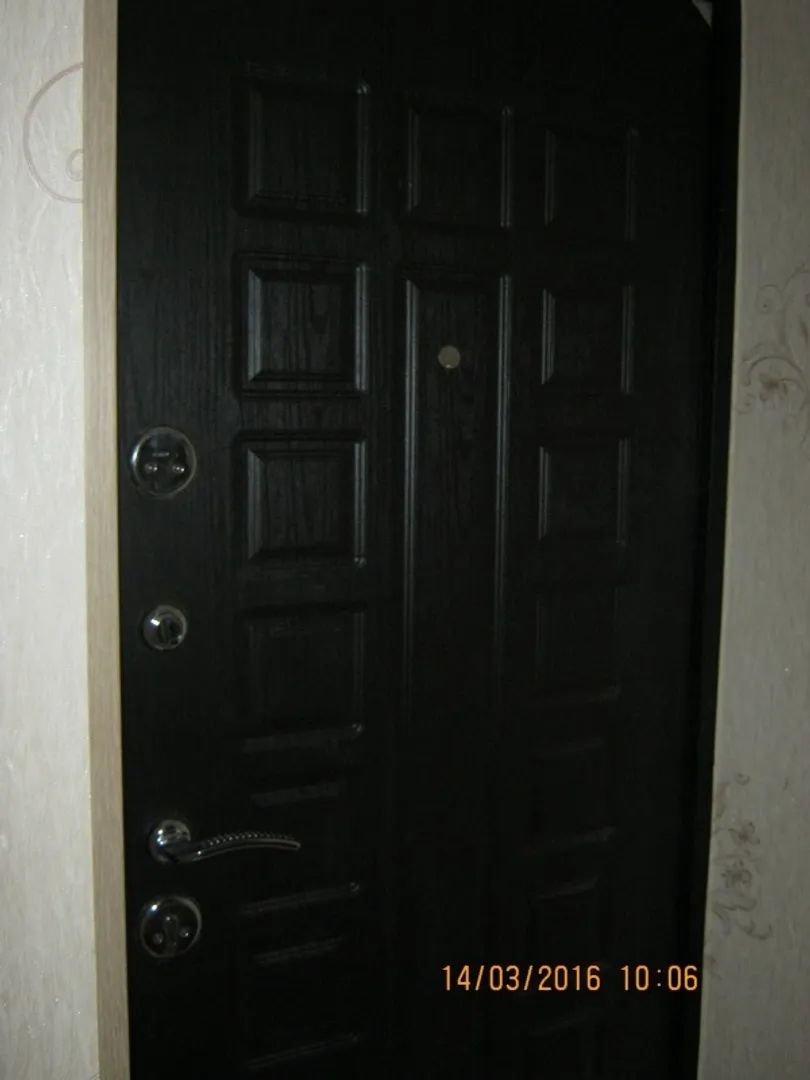 вход в квартиру, сейфовая стальная дверь