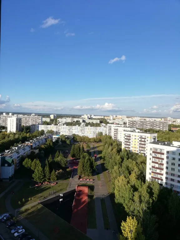 1-комнатная квартира в центре с видом на город