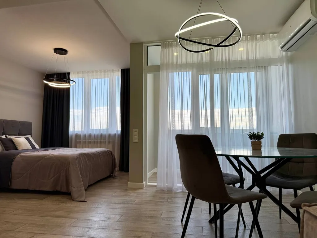 Видовая квартира-студия с панорамой на реку Дон