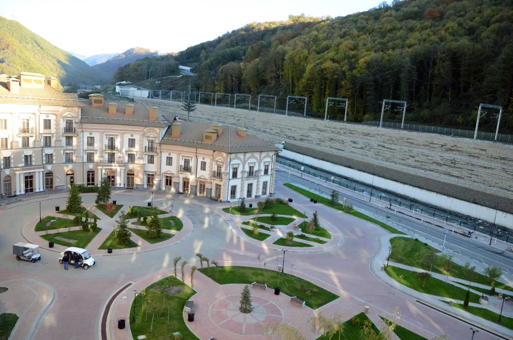 Апартамент 2 спальни с видом на реку и горы