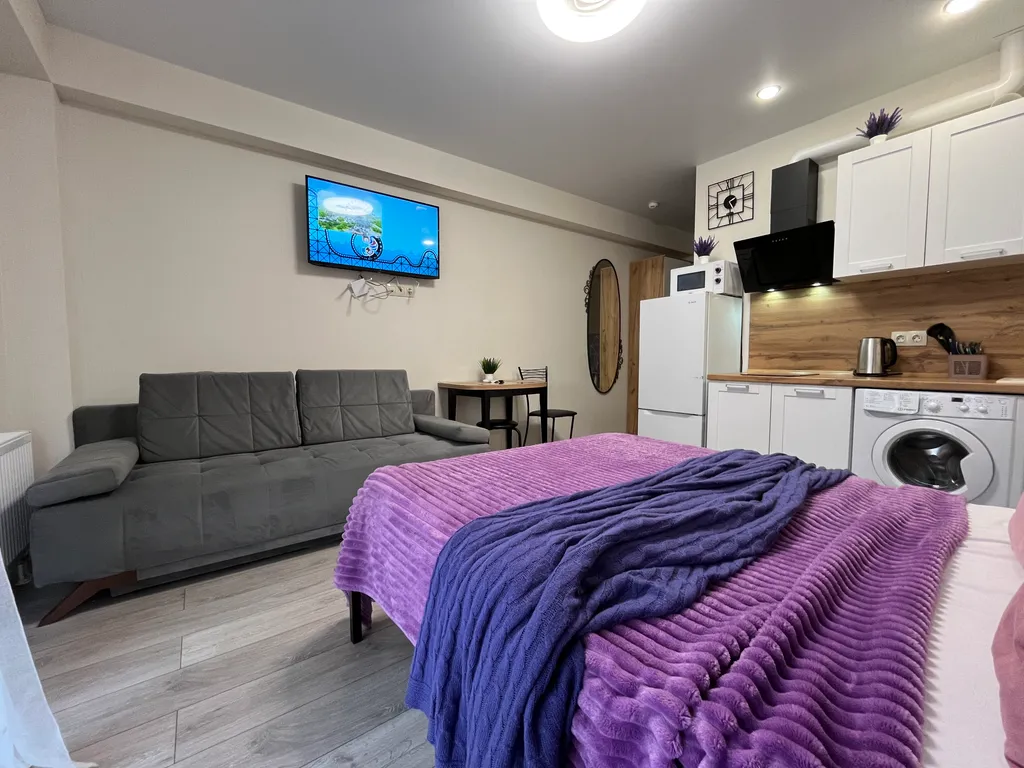 Уютная студия у моря Лаванда