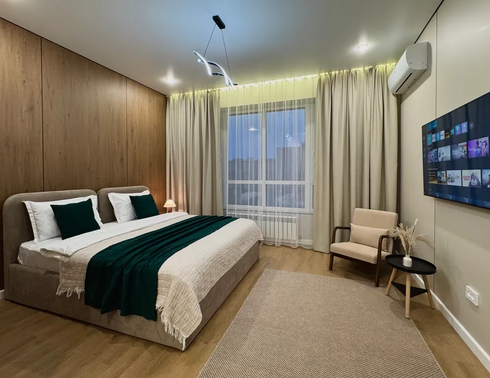 Квартира Апартаменты в центре города рядом с MEGA Park — аренда посуточно в Алматы