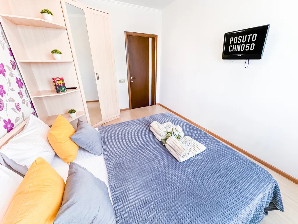 Квартира Просторная квартира для вашего удобства — Лобня