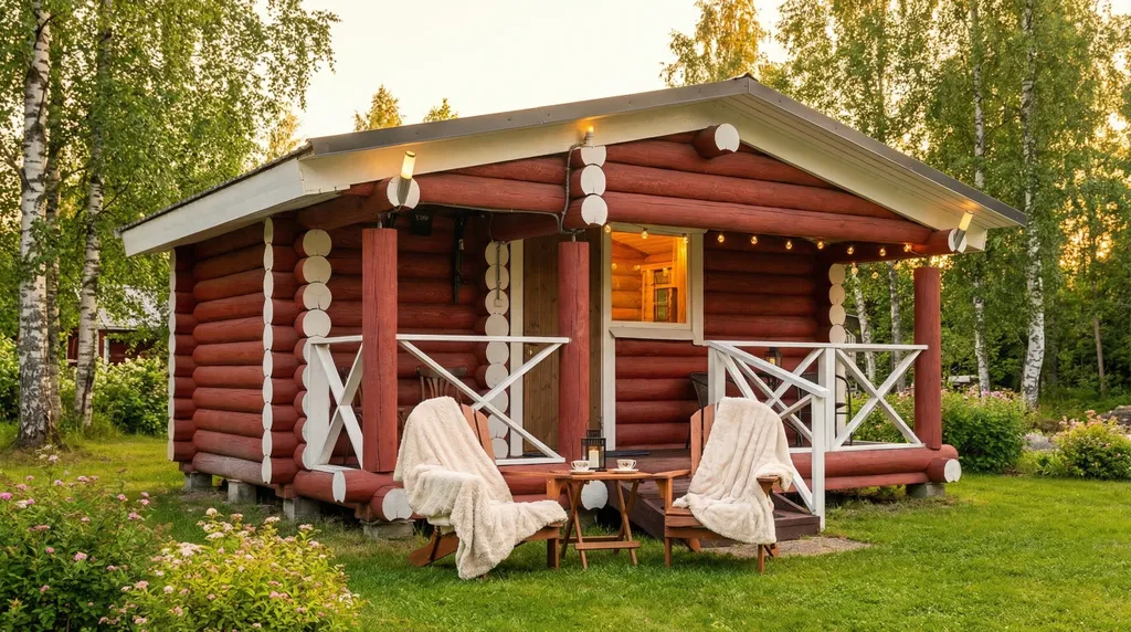 Дом 20m2 — чан, кухня, Wi-Fi
