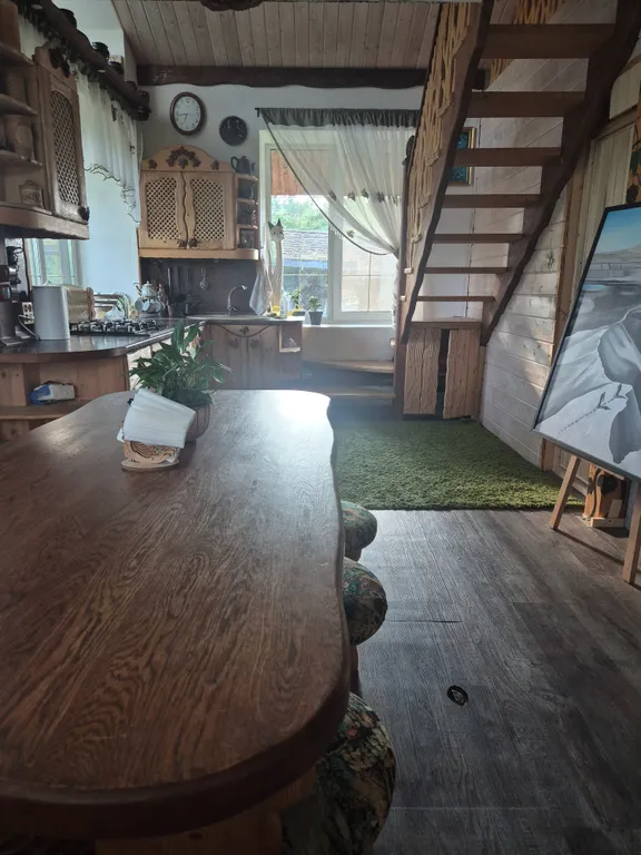 Эко - дом в лесу в гостях у Миродары