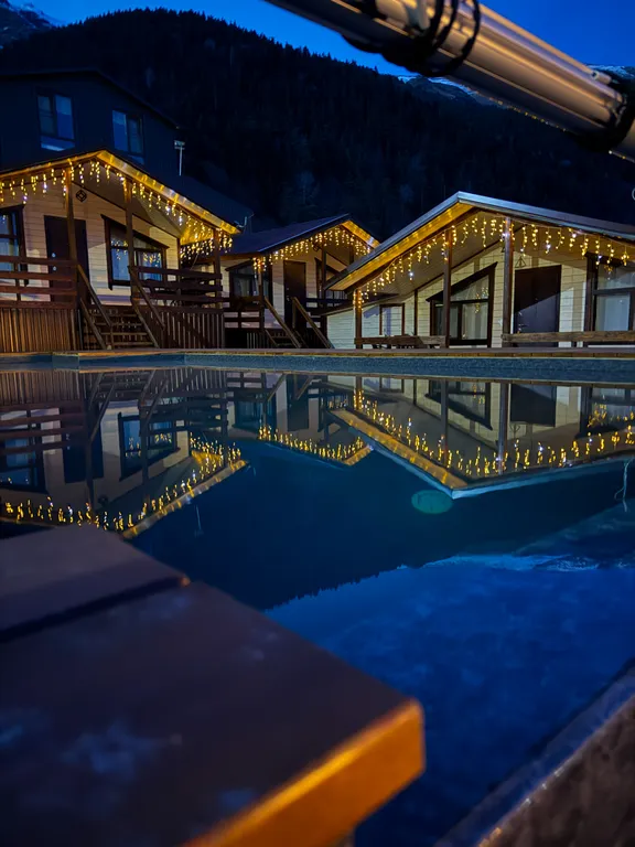 Коттедж Уютный эко-домик с видом на горы — Архыз