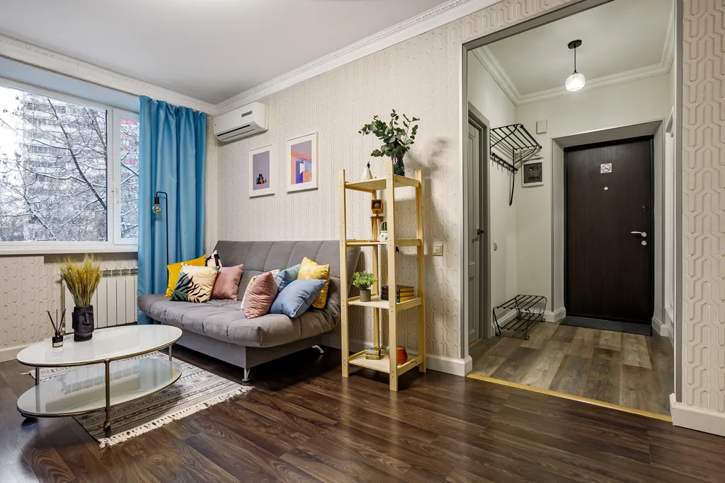 Квартира Квартира Belorusskaya railway station cozy apartment with parking — Москва