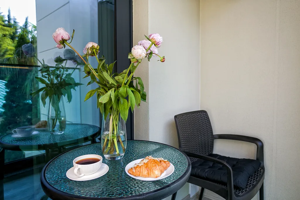 Апартамент с видом на лес