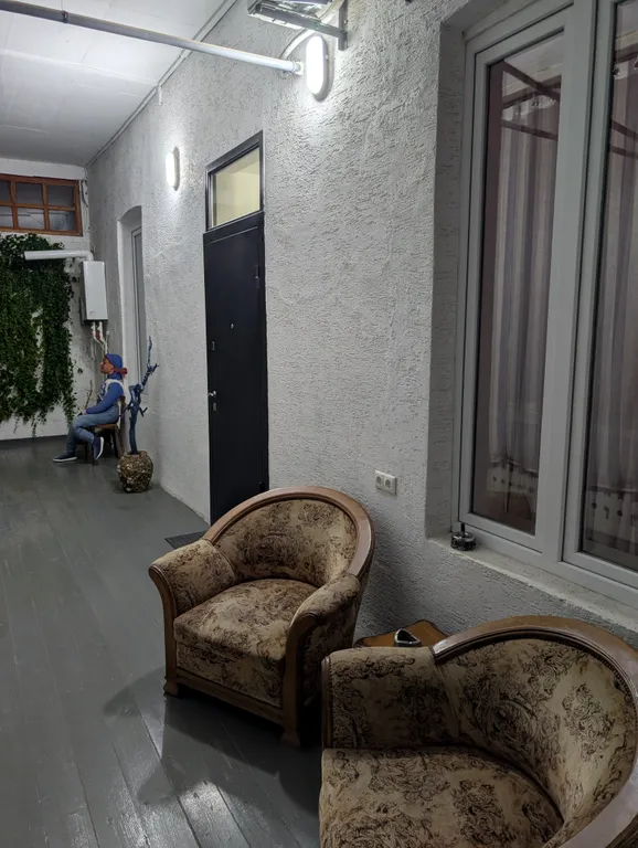 Nika's apartment in an old Tbilisi