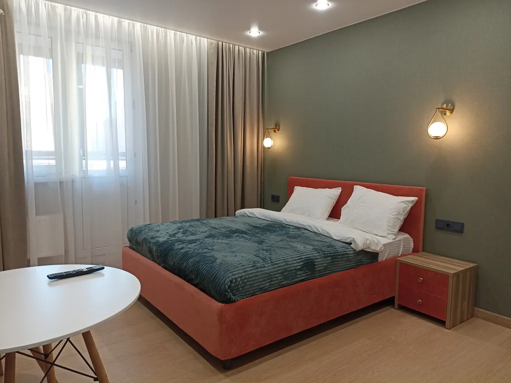 Квартира Квартира Одеяло&Подушка Green double room — Казань