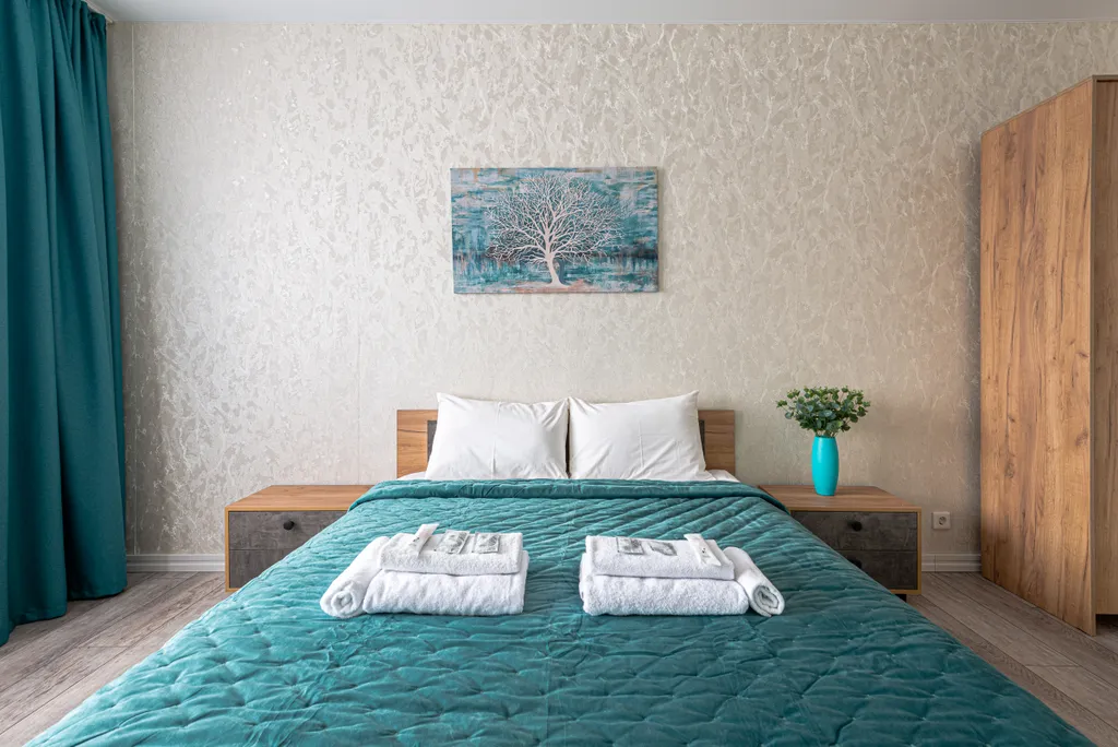 Просторная с гостиничным сервисом в Новом городе, бесконтактно