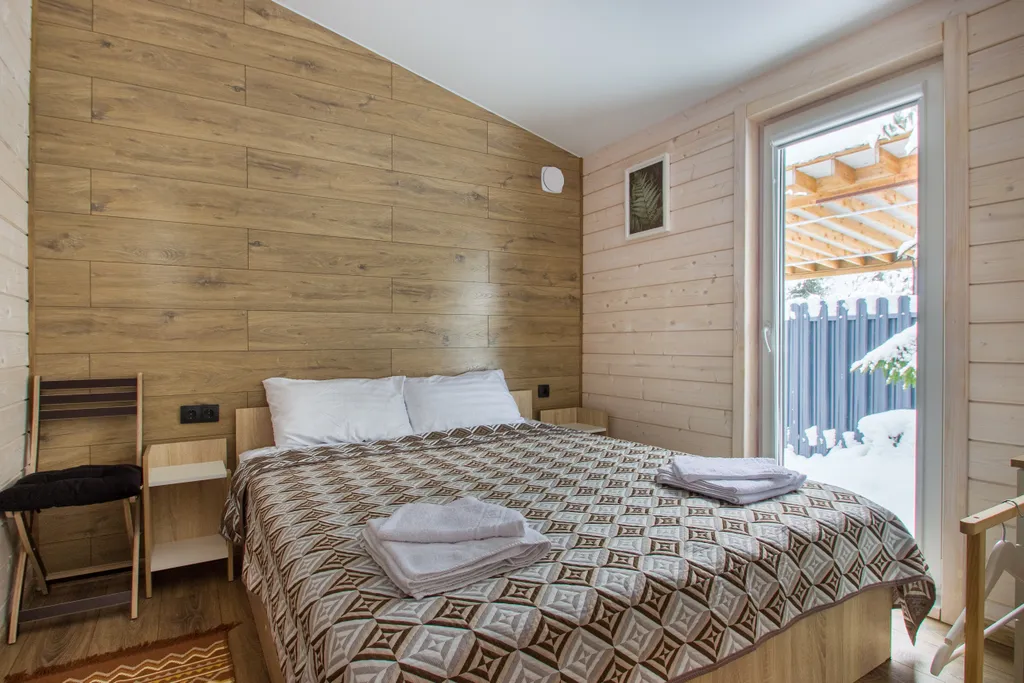 Новый уютный дом с русской баней и сибирским банным чаном