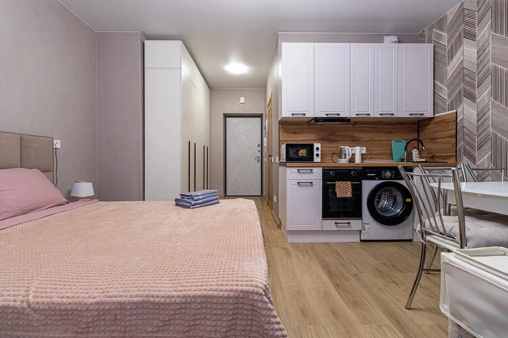 Квартира Квартира Уютная студия в ЖК Достояние — Краснодар