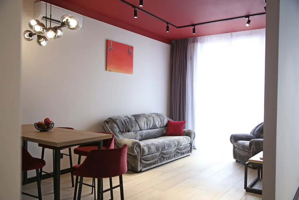 Квартира Апартаменты Дали с ягодным потолком и панорамным видом на Калининград — Калининград