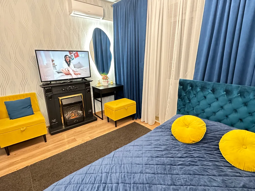 Квартира Студия с камином и кондиционером — аренда посуточно в Пермь