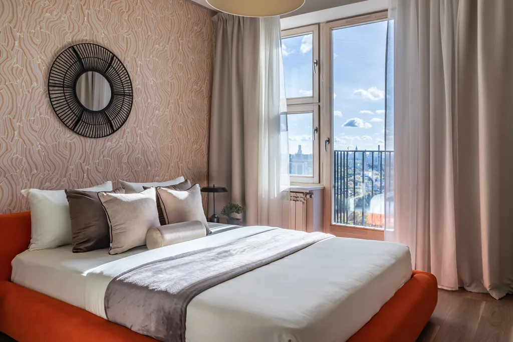 Квартира Квартира Видовая евротрешка в ЖК бизнес-класса с видом на Moscow City — Москва