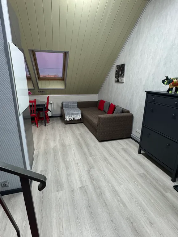 Двухуровневая квартира-студия с отдельной спальней