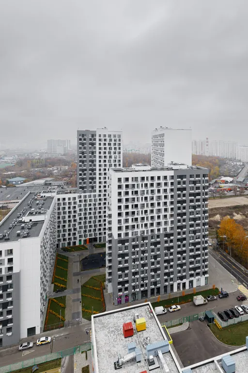 Новая однокомнатная квартира с красивым видом на ночные Люберцы