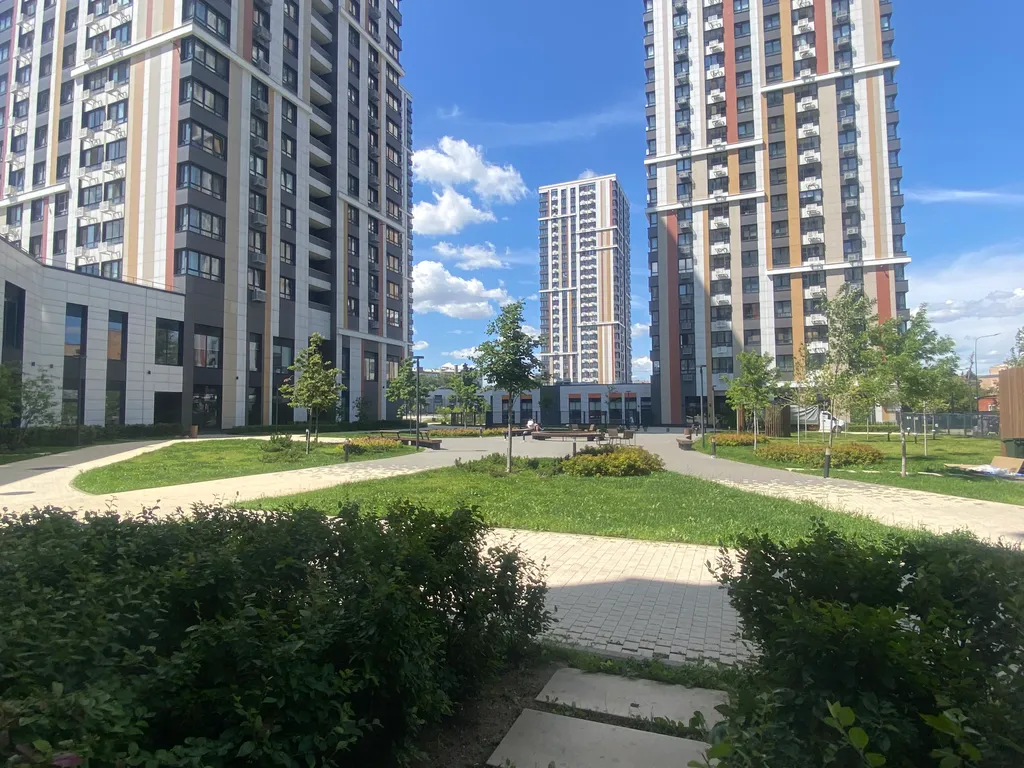 Квартира Квартира Евродвушка в 2 минутах от метро в новом ЖК Лайф Варшавская — Москва