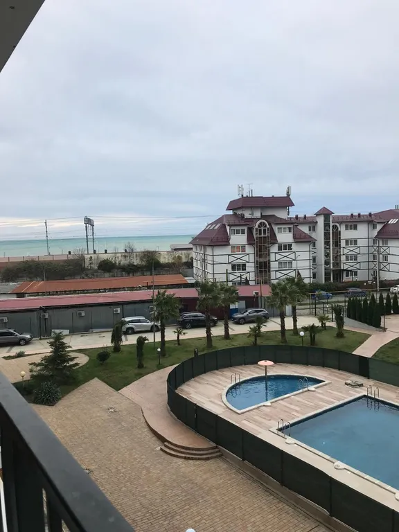 Квартира с видом на море, пляж 50 метров