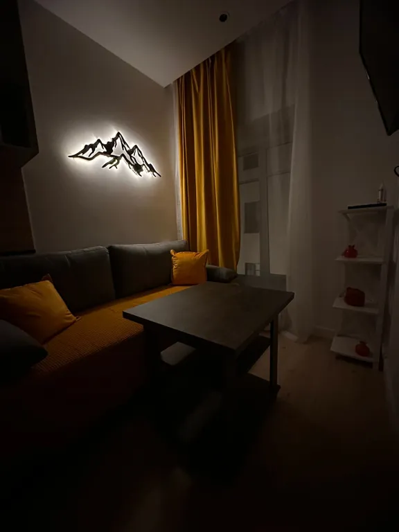 Квартира Квартира Уютная студия с прекрасным видом у метро Василеостровская — Санкт-Петербург