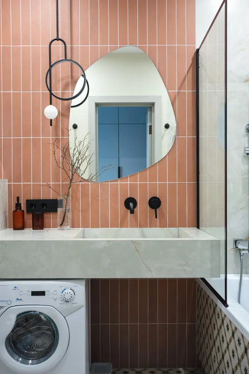 Квартира Квартира Дизайнерская студия Ривьера с балконом и ванной — Калининград