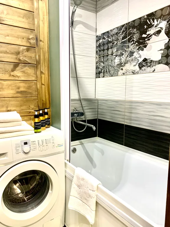 Студия для двоих с кондиционером с прекрасным видом на город