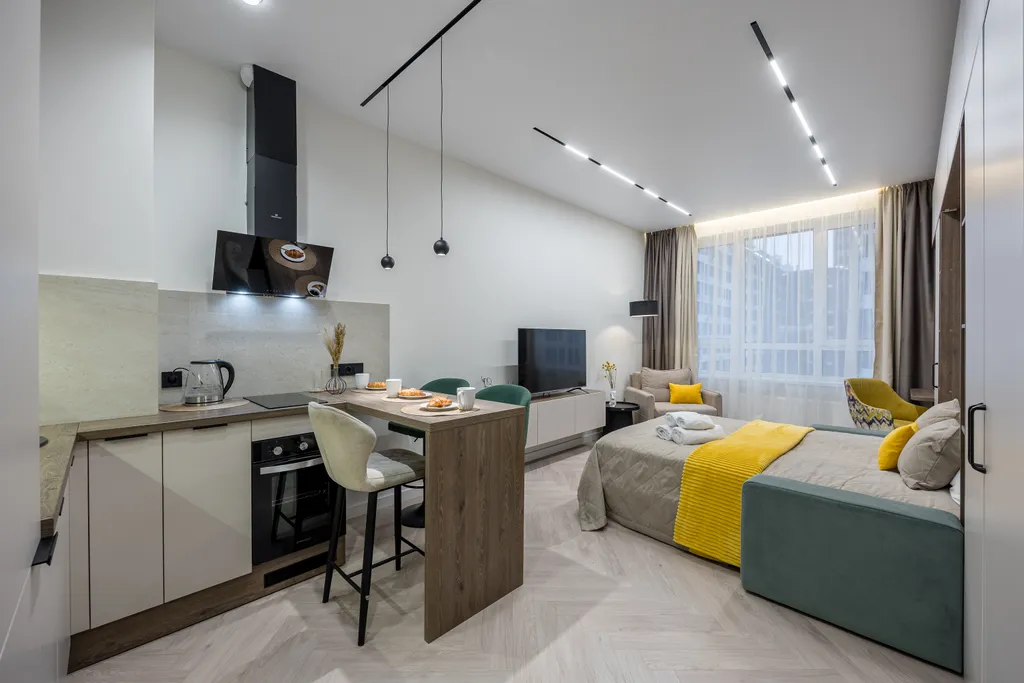 Современная квартира у метро прокшино