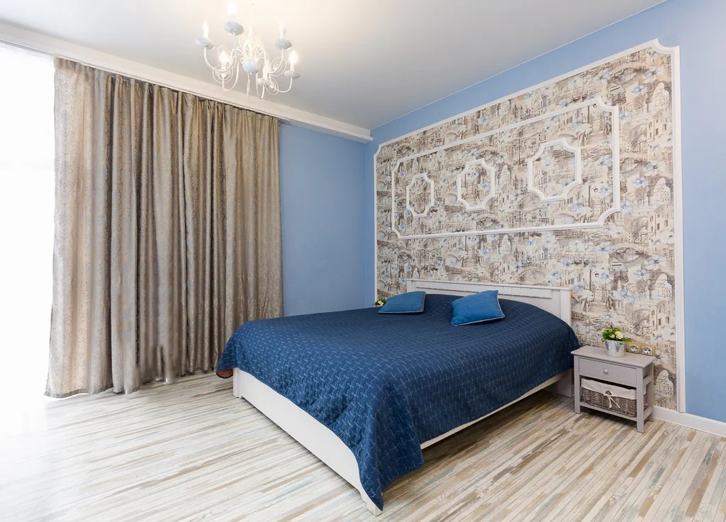 Апартамент с подсветкой в центре рядом с БЦ Высоцкий