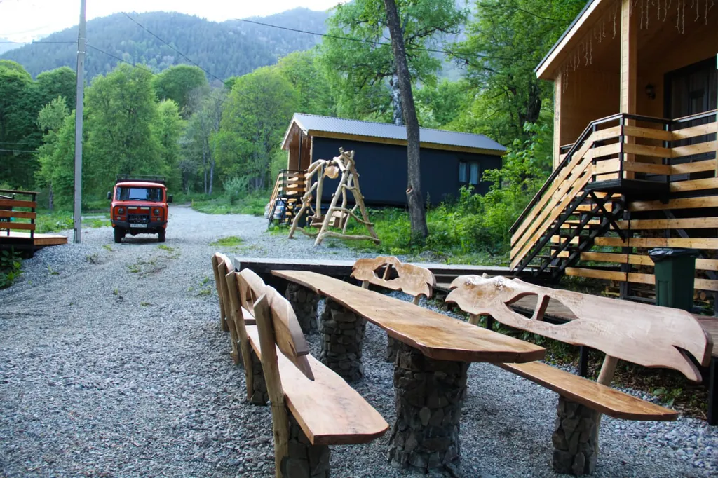 Коттедж Малый дом до 4 человек — Архыз