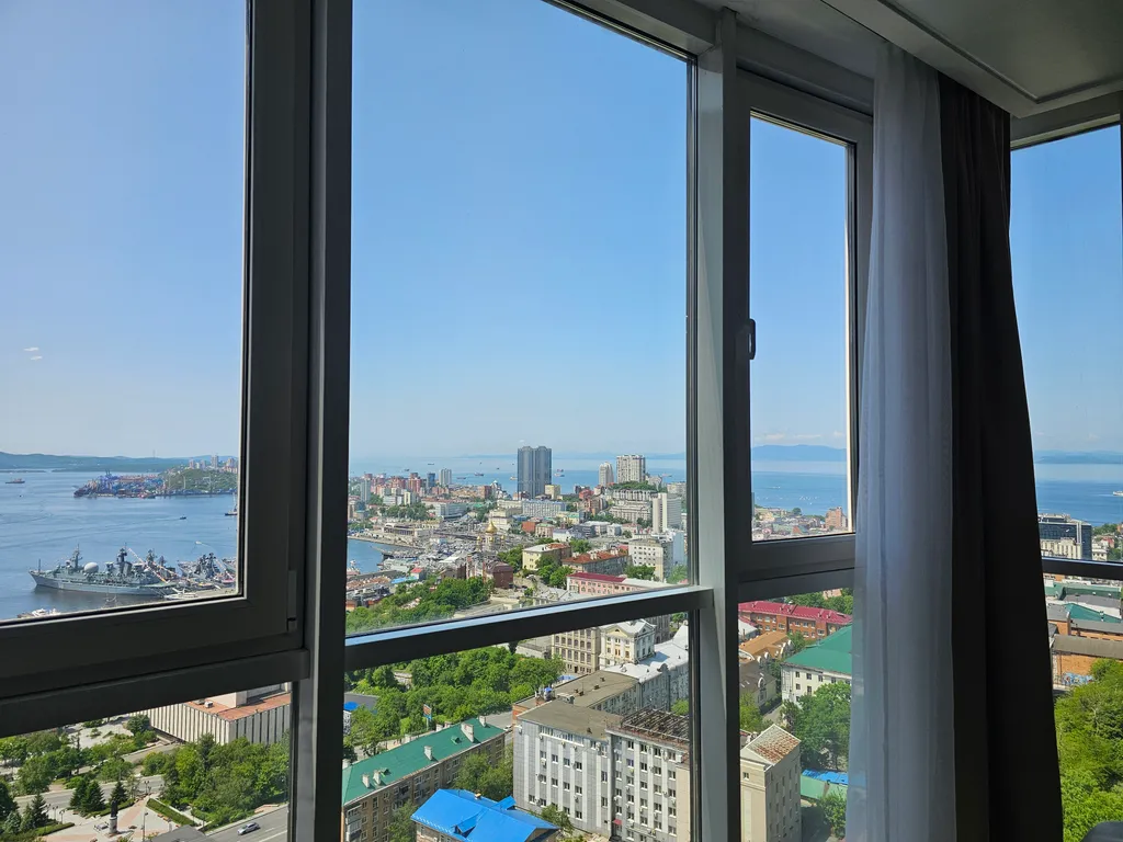 3-ком. в центре Владивостока с видом на море и город