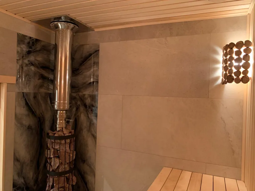 Уютный дом с баней на дровах