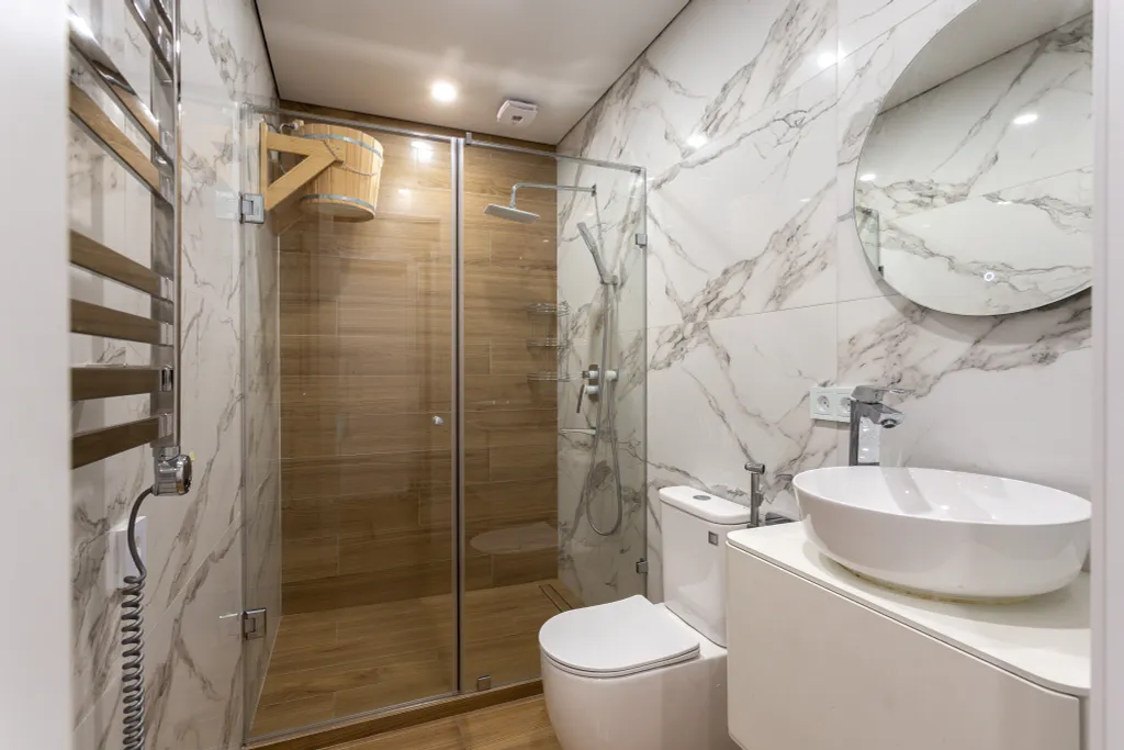 Новый коттедж с подогреваемым бассейном и баней