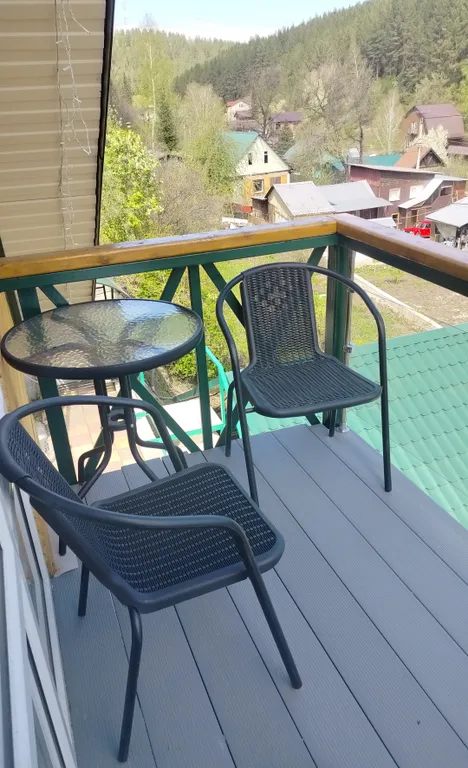 Апартаменты Романтика с панорамным окном в мансарде дома