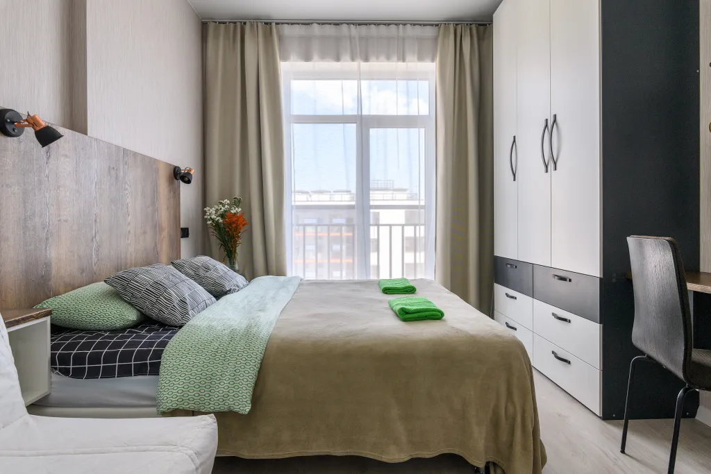 Квартира Квартира Студия с кухней у метро Звездная — Санкт-Петербург