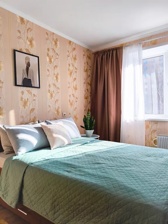 Просторная двухкомнатная квартира рядом с бизнес-центром Plaza