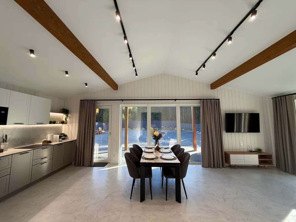 Коттедж Коттедж с сауной и чаном — Новожилово