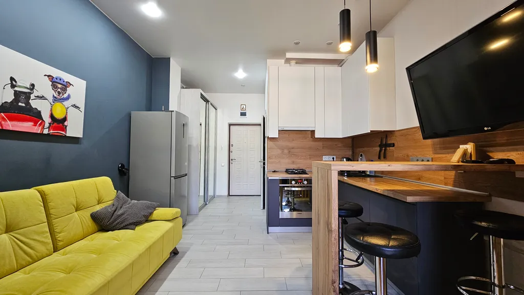 Уютные апартаменты с видом на реку