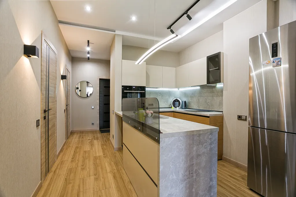 Квартира с террасой в Приморском парке с видом на лес и море