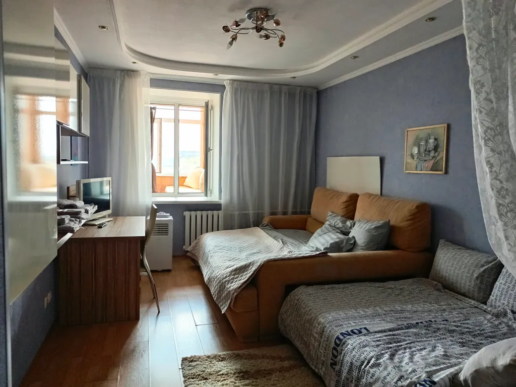 Квартира рядом с главной Елкой с панорамным видом на Кремль и Ривьеру