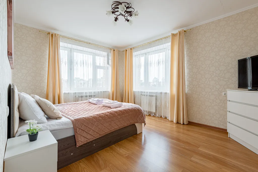 Апартамент у залива с гостиничным сервисом бесконтактно