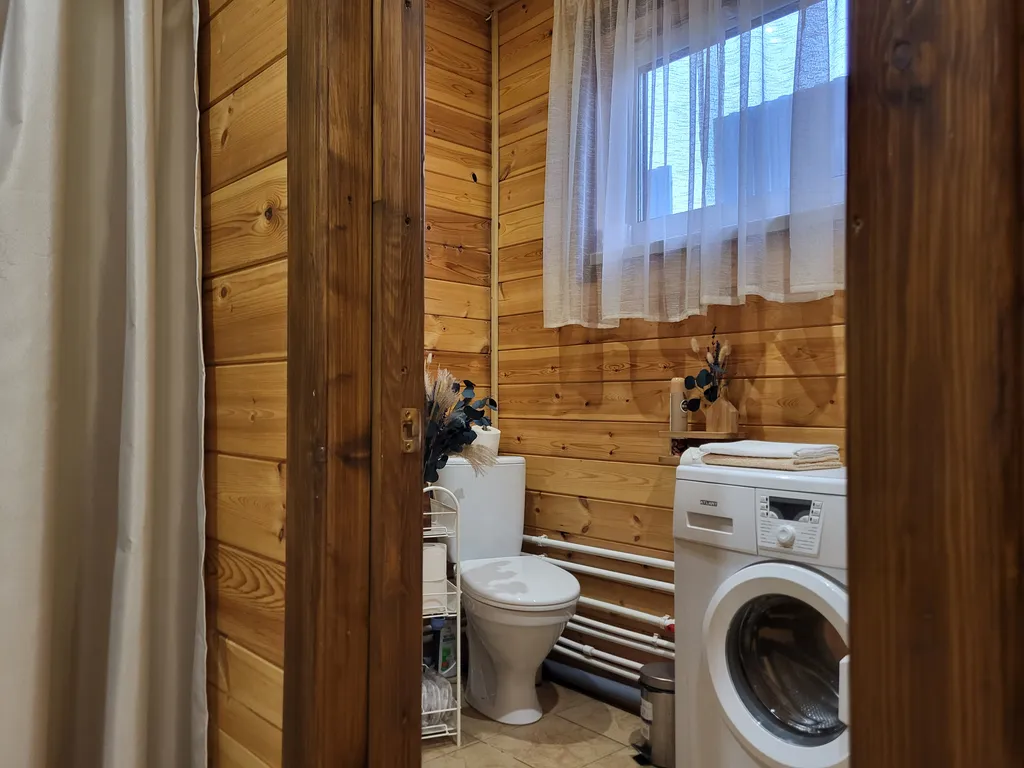 Коттедж Семейный коттедж с дровяной баней, камином и мангалом — Дракино