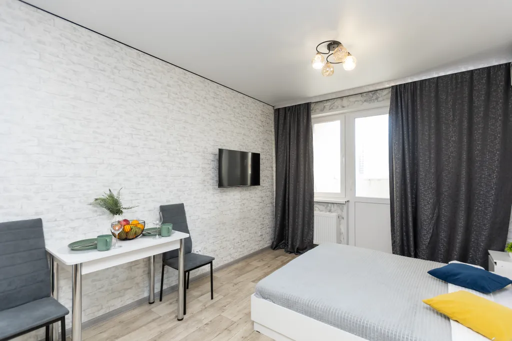 Новая уютная студия около "Города Еды"