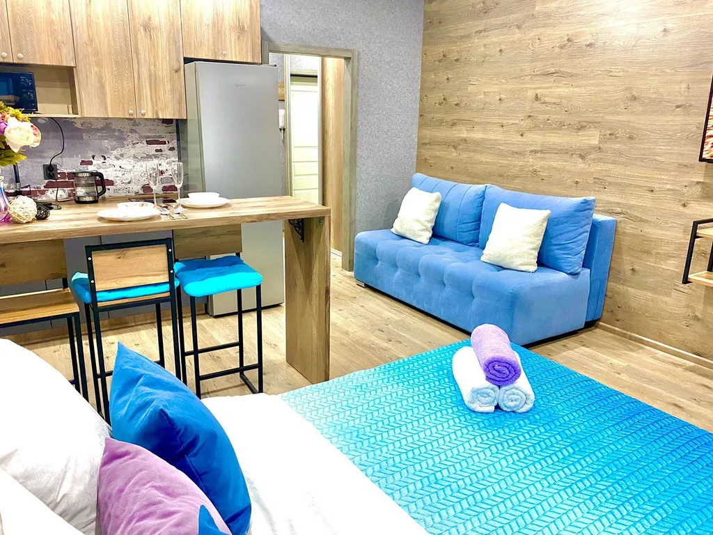 Квартира Рядом с набережной Тюмени, аквапарком лето и мостом влюбленных — Тюмень