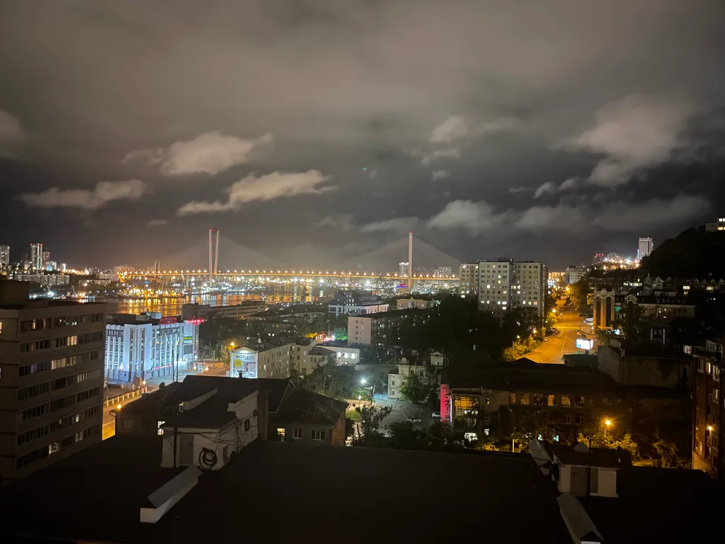 Квартира Квартира Уютная студия с шикарным видом в центре города — Владивосток