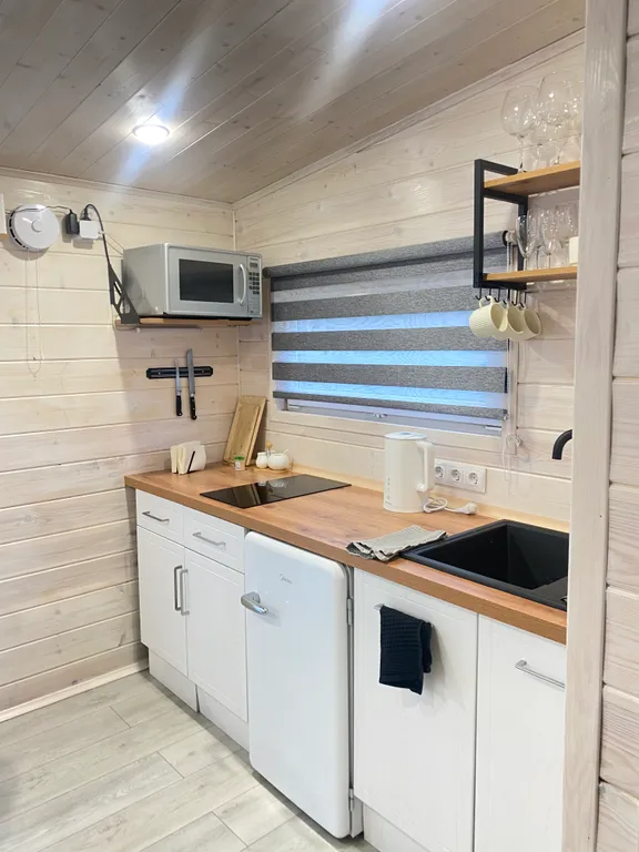 Уютный домик с баней