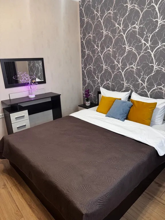 Просторная евродвушка с видом на гору