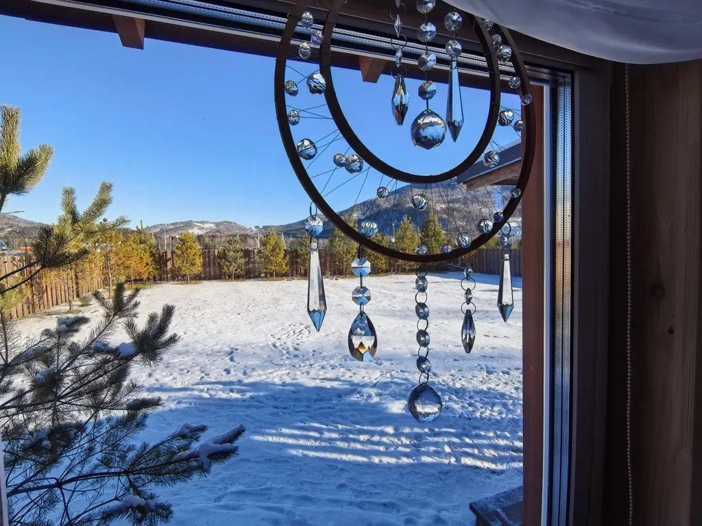 Уютный дом у озера Манжерок