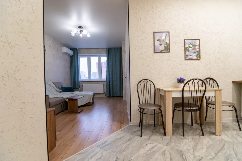 Апартаменты в новострое на четверых